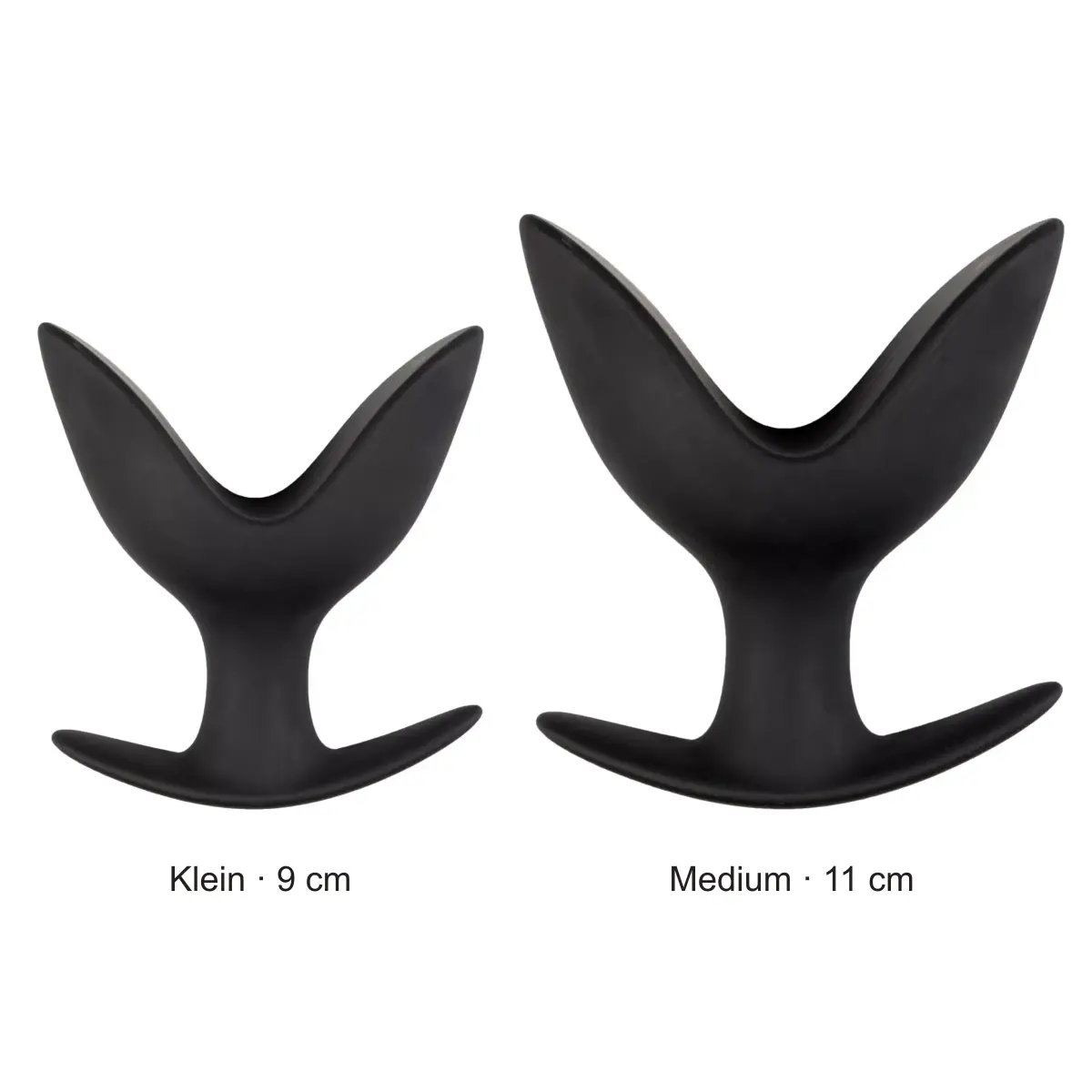 Anker-Analplug aus Silikon in Schwarz – Sinner Gear
