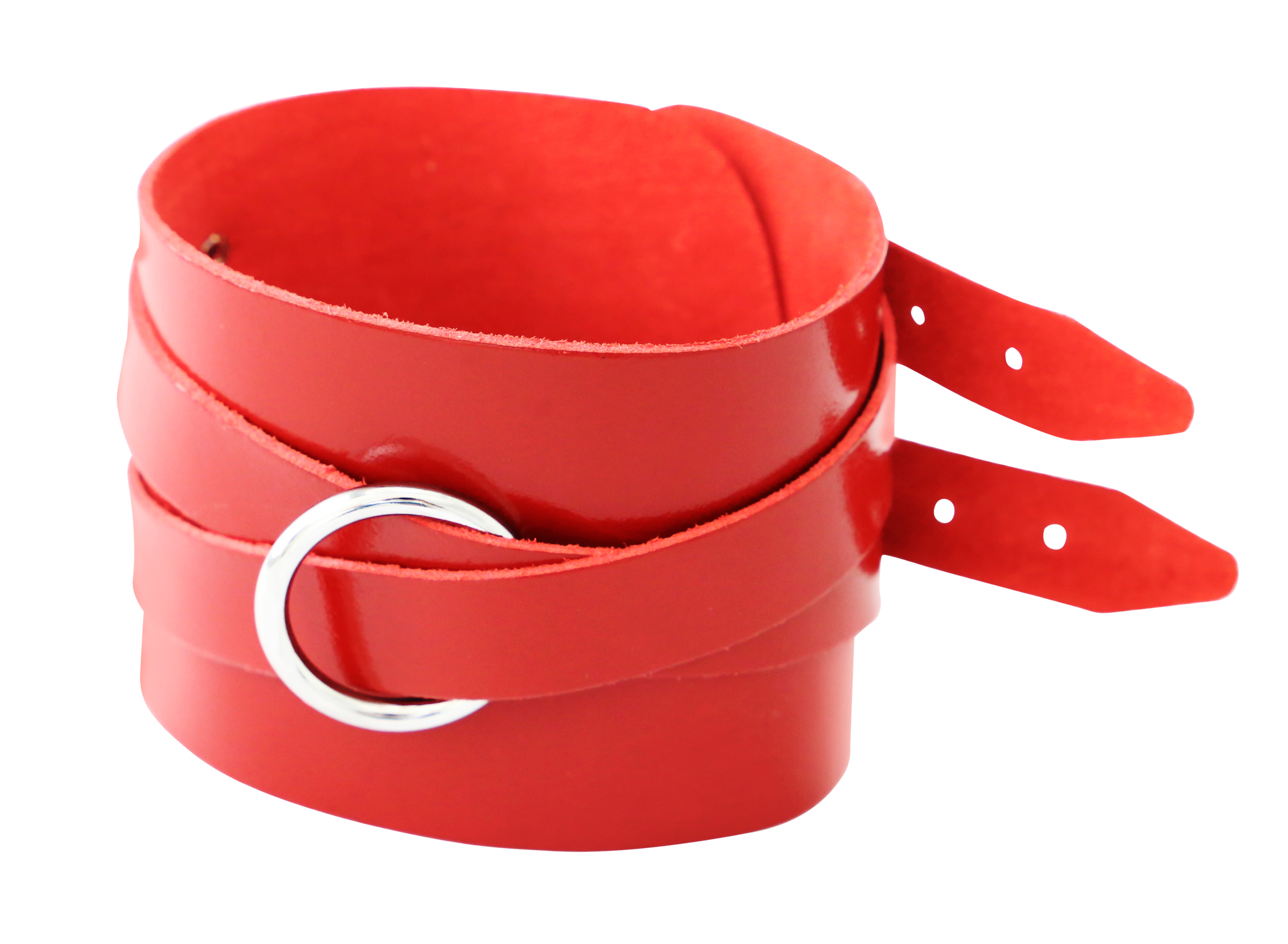 Halsfessel "The Crown" Red