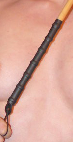 ROHRSTOCK - Expert mit Handgriff - ungeschält - Griff mit Rundwicklung