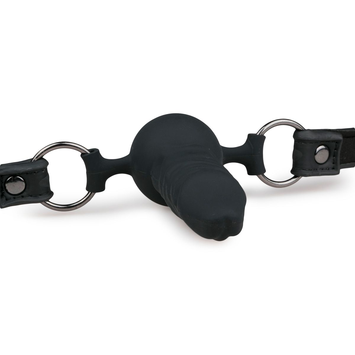 EasyToys Fetish Ballknebel – Silikonschwanz oder Silikonkugeln