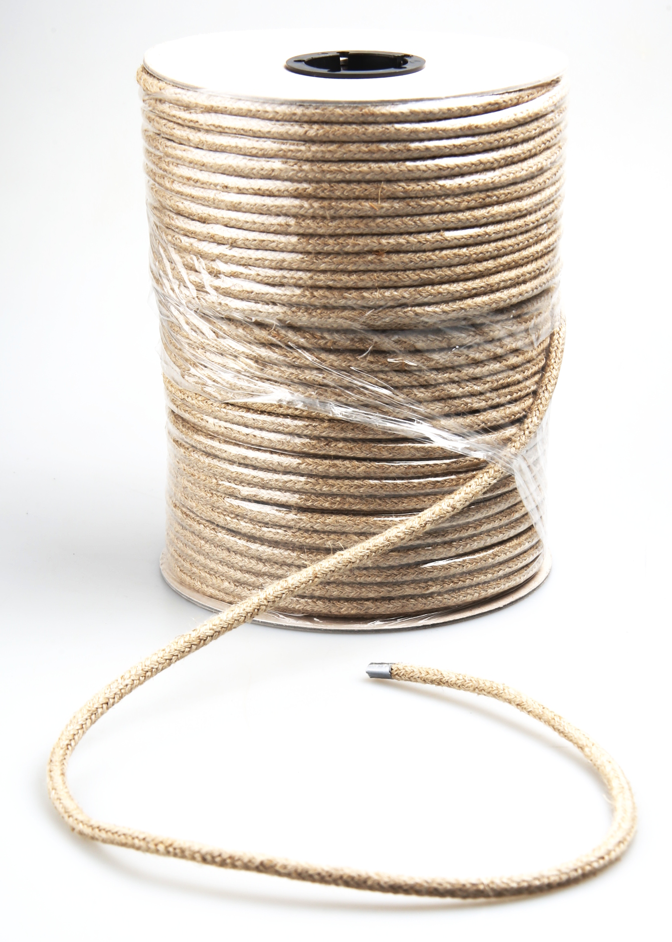 Hanfseil 6mm 10 Meter - geflochten Natur