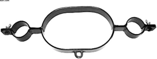 PRANGER METALL - Bauchpranger mit Fesseleisen